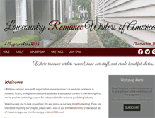 Tablet Screenshot of lowcountryrwa.com